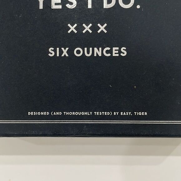 EASY TIGER Flask Silver "I've Got Spirits Yes I Do" 6 oz NWOT gift idea - Picture 4 of 12